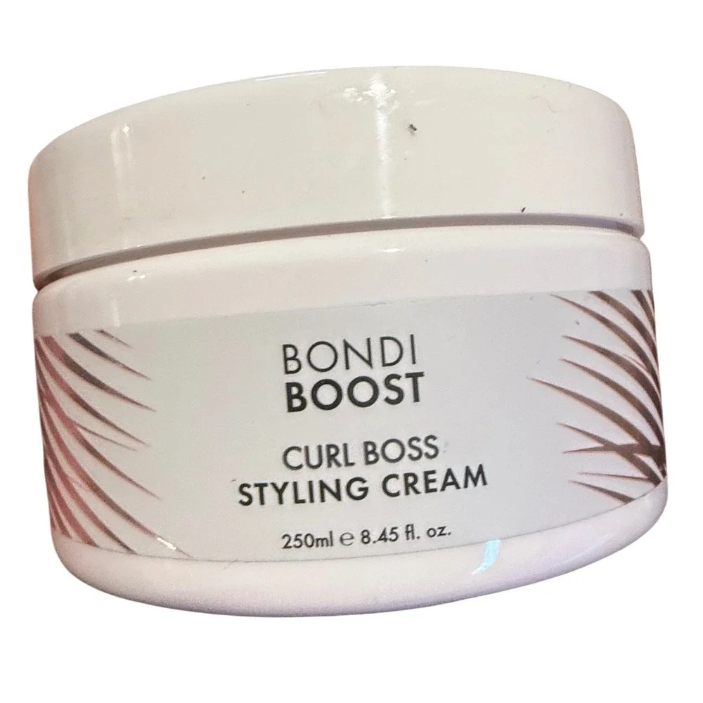 BondiBoost Curl Boss Styling Cream 250mL 8.45oz NIB Curly Coily Hair Vegan